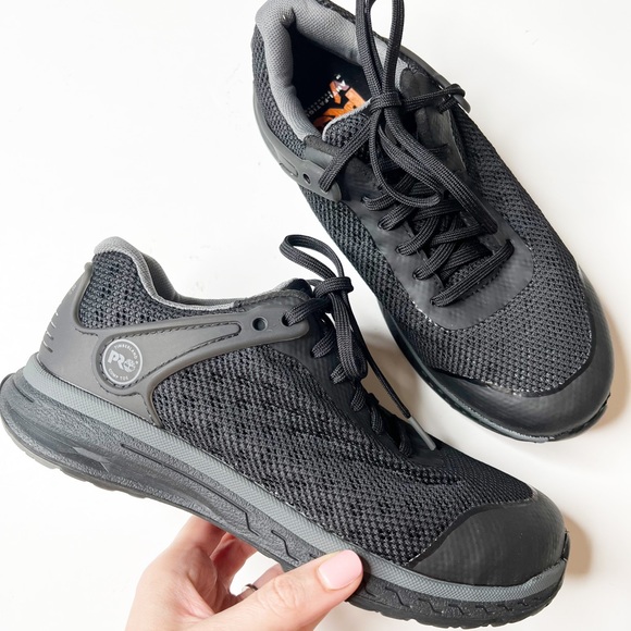 Timberland PRO Shoes - Timberland PRO Drivetrain A1RVH Composite Toe Work Shoes Women's Size 6.5 Black
